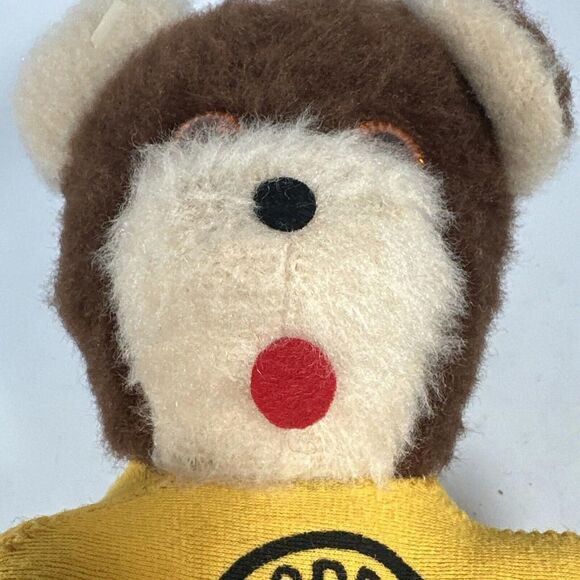 Shoprite | Vintage Beanbag Plush Bear Stuffed Animal Toy Yellow Shirt 8" - Picture 11 of 11